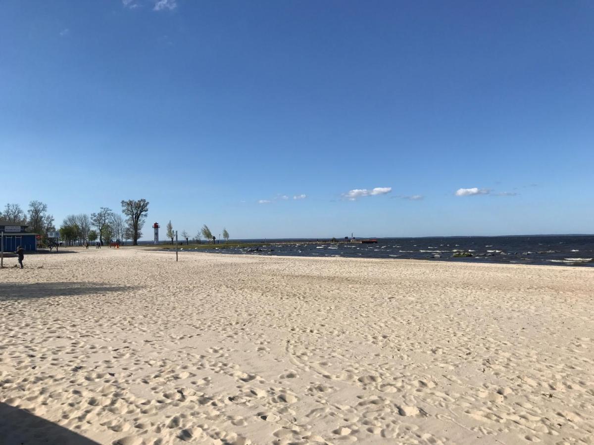 Blick Auf Yachthafen An Der Ostsee 웨케문데 외부 사진